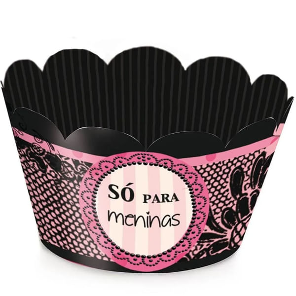 Chá de Lingerie - Forma para Cupcake - 12 Un