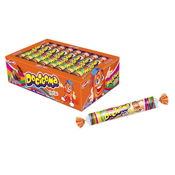 Caixa Docigoma Tubo Sortida - 30 Tubos com 08 Gomas
