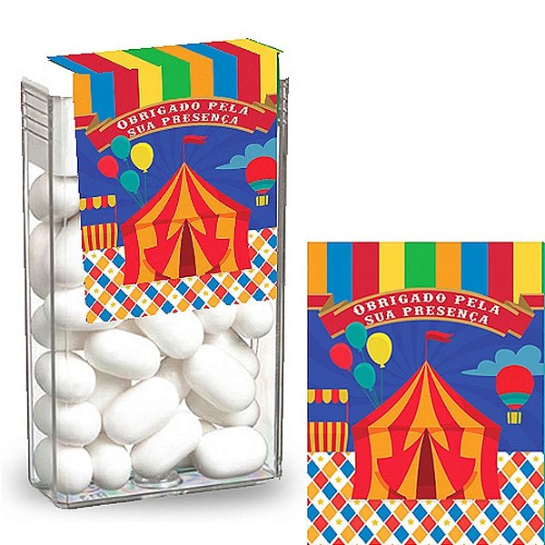 Adesivo Especial para Tic Tac Circo - 08 Un