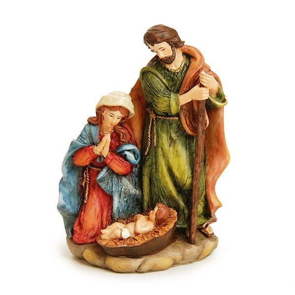 Sagrada Família de Resina Colorido (Sagrada Família)