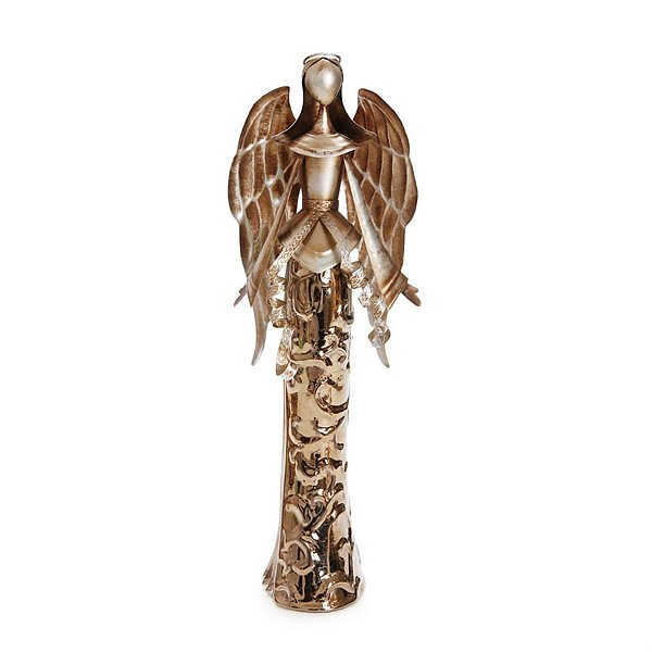 Anjo em Metal Ouro