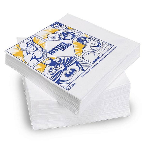 Guardanapos Nova Liga da Justiça - 16 Un