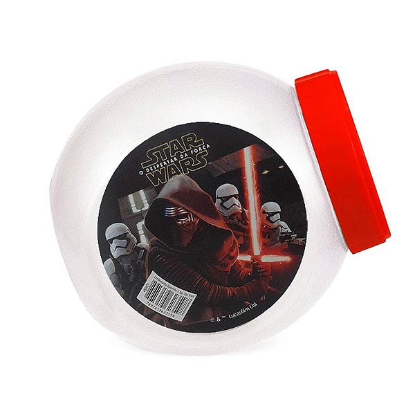 Baleiro Plástico com Tampa - Star Wars