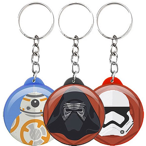 Chaveiro Plástico Especial Star Wars Episódio VII