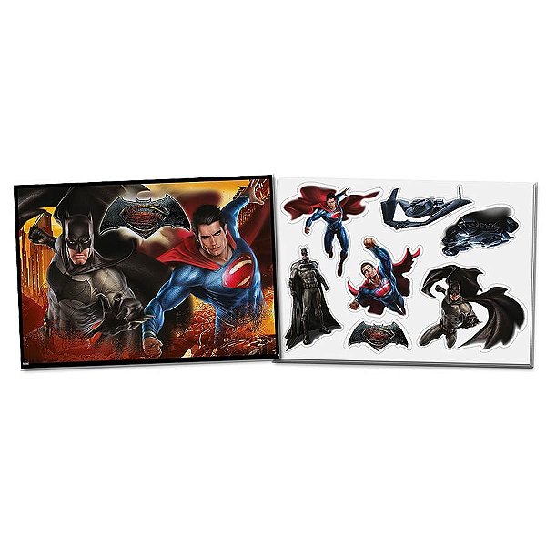 Kit Decorativo Cartonado Batman vs Superman