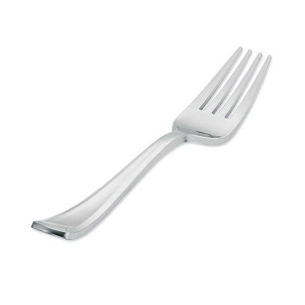 Garfo Inox Refeição Premium - 10 Un