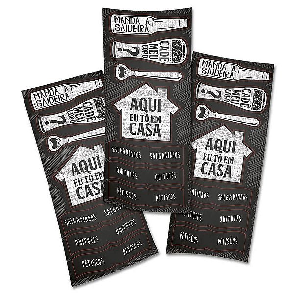 Adesivo Sortido Boteco Festcolor - 04 cartelas