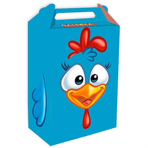 Festa Galinha Pintadinha - Caixa Surpresa Galinha Pintadinha Diversão - 08 unidades