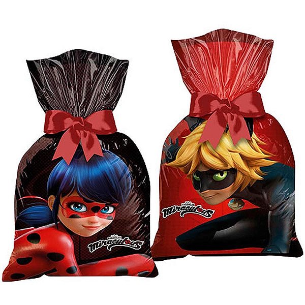 Sacola Plástica Miraculous Ladybug - 08 Un