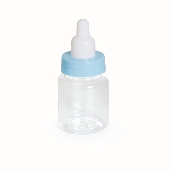 Mini Mamadeira Azul - 12 Un