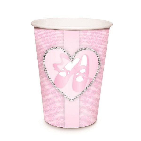 Ballet - Copo Papel 240ml 08 Un