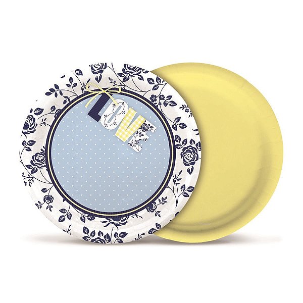 Chá de Cozinha - Prato Redondo 18cm 08 Un