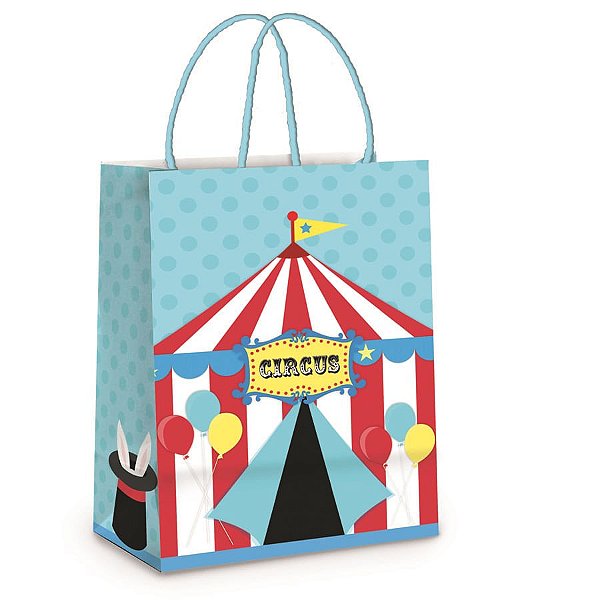 Circus - Sacola Laminada P 10 Un
