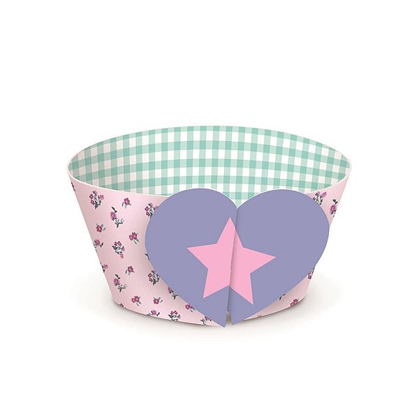 Festa dos Sonhos - Forminha para Cupcake 12 Un