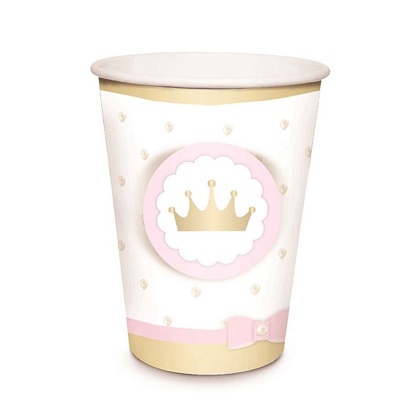 Reinado da Princesa - Copo Papel 240ml 08 Un
