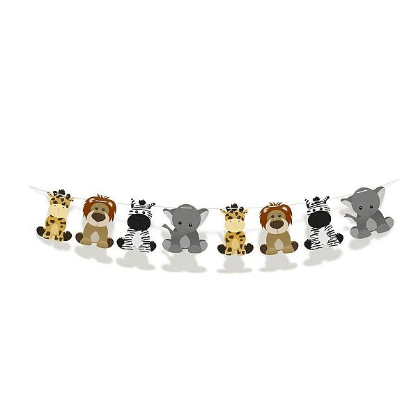 Safari - Faixa Decorativa Bichinhos
