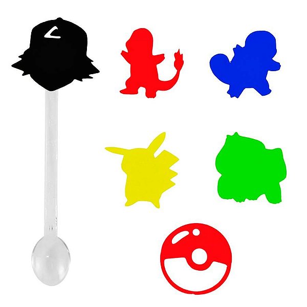 Mini Colherzinha Pokémon - 06 Un