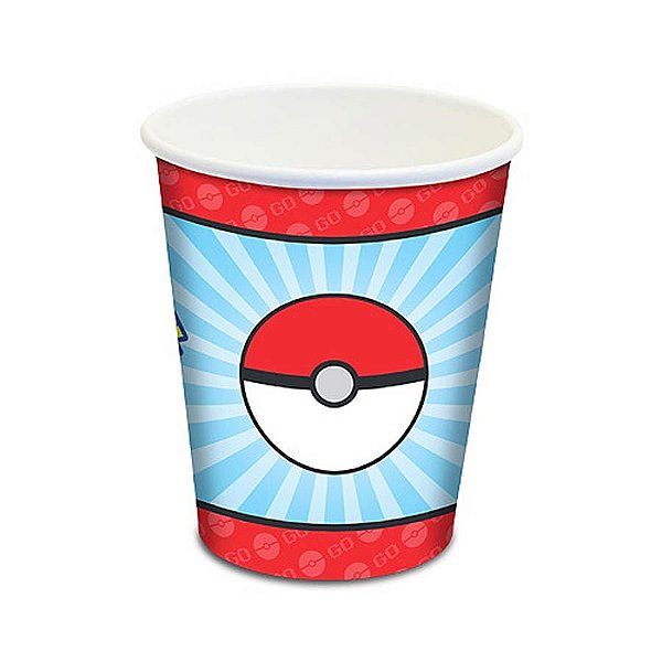 Copo de Papel Pocket Monsters - 08 Un