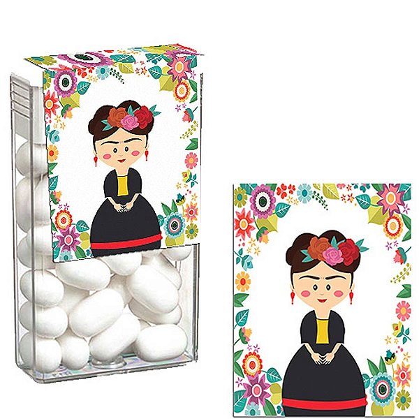 Adesivo Especial para Tic Tac Frida Kahlo - 08 Un