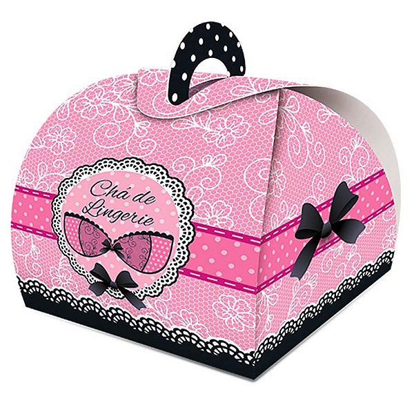 Caixa Valise Bem Casado Chá de Lingerie - 08 Un