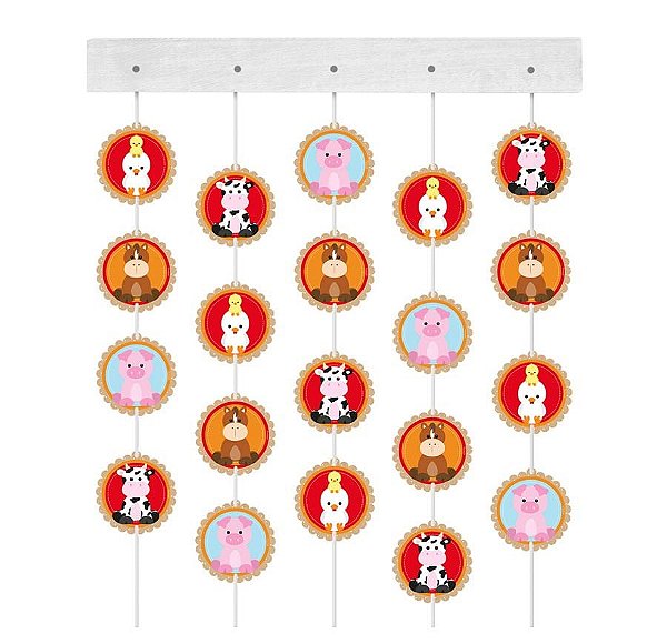 Festa Fazendinha - Cortina Decorativa 06 Un