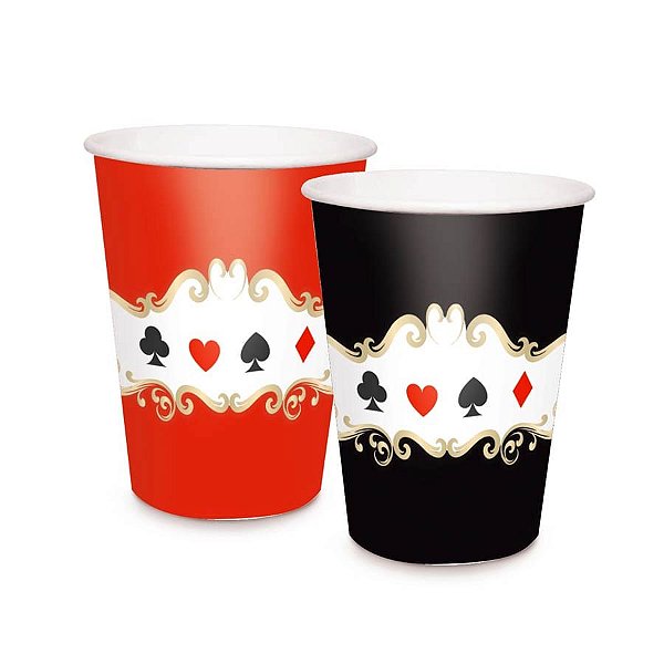 Cassino - Copo de Papel 240ml 08 Un