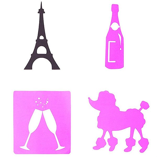 Aplique Artesanal Festa Paris G - 05 Un