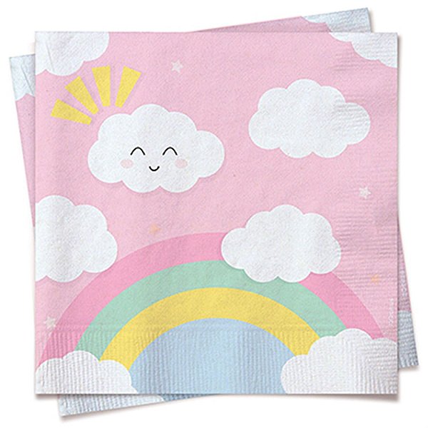 Festa Chuva de Amor - Guardanapos 25cm 20 Un