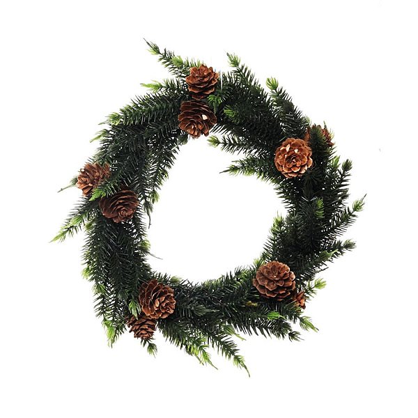 Guirlanda de Natal com Pinhas Verde (Magic Forest)