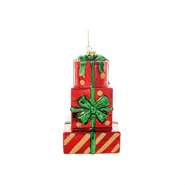 3 Caixas de Presente Vermelho (Traditional Christmas) - 1 Un