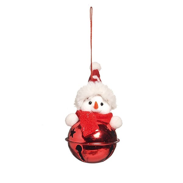 Boneco de Neve Nó Guizo Vermelho - 1 Un