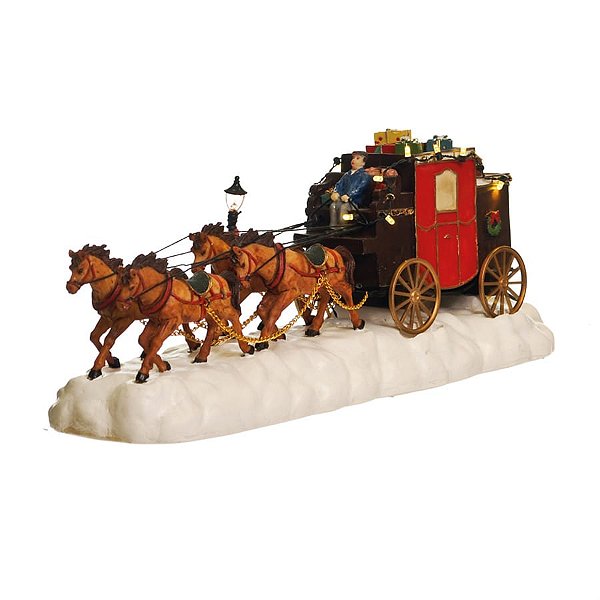 Carruagem Bivolt Colorido (Cenários com Movimento) - 1 Unidade