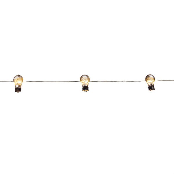 Pisca Pisca com Lâmpadas 20 Leds Branca Quente Cordão Incolor 2,20m 2 Pilha AA