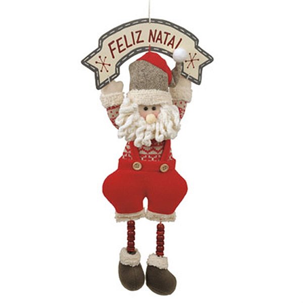 Enfeite Maçaneta Noel 51 cm (Colegial)