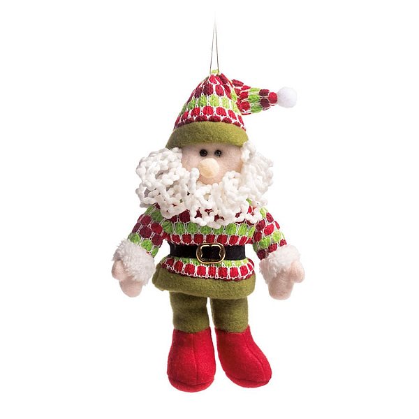 Enfeite para Pendurar Noel com Tricot (Fun) - 12 Un