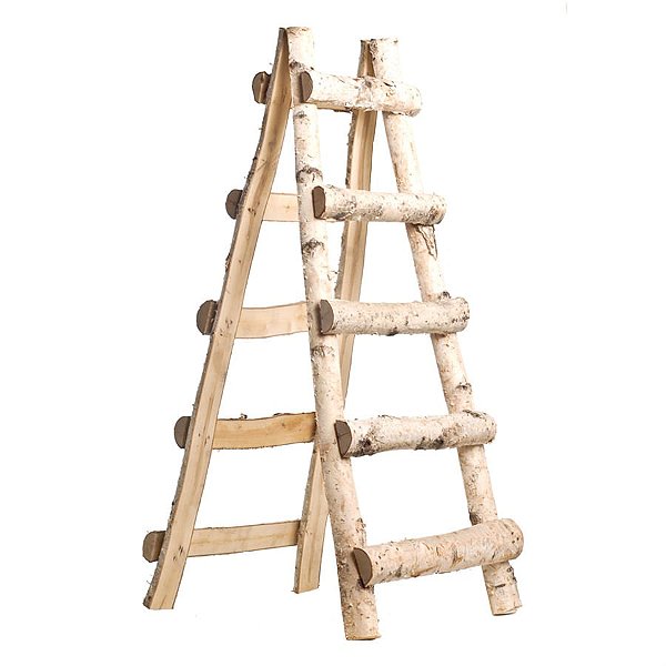 Escada Decorativa Chaléa Marrom Tamanho G