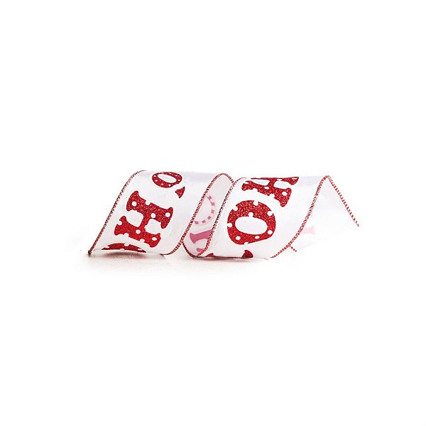 Fita Hohoho Vermelho e Branca 63 cm (Sweet Sugar) - 3 Un