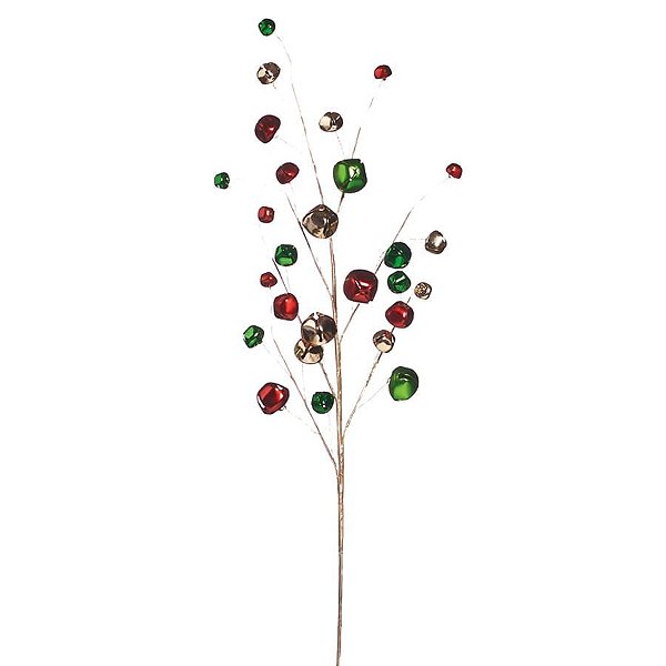 Galho de Guizos Colorido 75cm (Magic Forest) - 1 Un