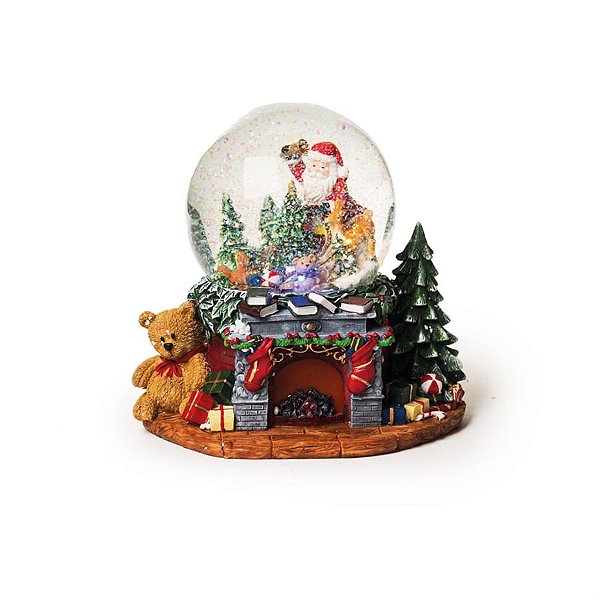 Globo Noel com Sino Colorido (Bibelots Musicais)