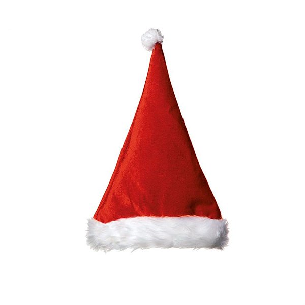 Gorro Papai Noel Vermelho e Branca - 1 Un