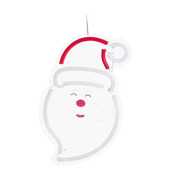 Luminoso Noel com 1 Led Vermelho e Branco 2 AA