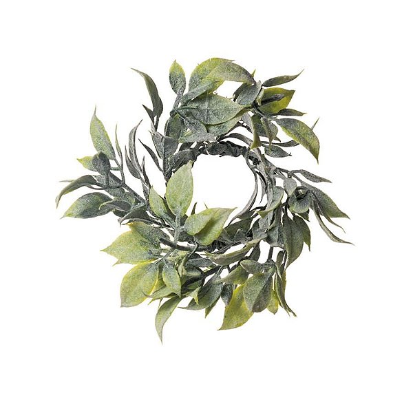 Mini Guirlanda de Natal com Folhagem Verde Tamanho P - 1 Un