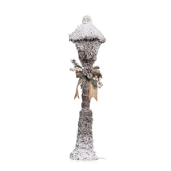 Poste de Chalé Nevado Branco 100cm (Chalé)