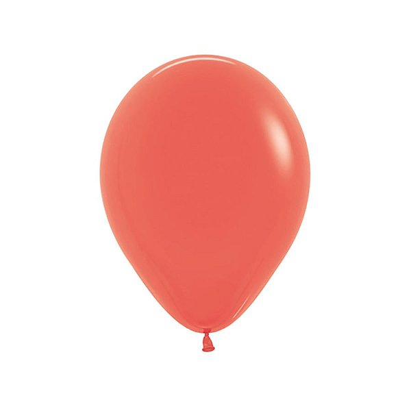 Balão Látex Fashion Coral 12" / 30cm - 50 Un