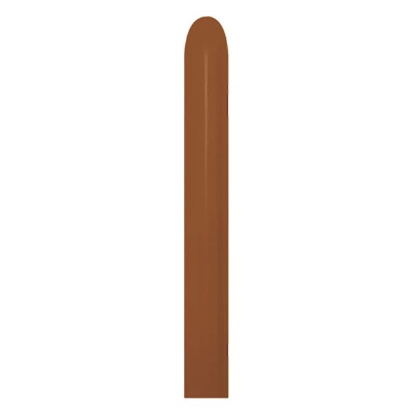 Balão Látex Twist Fashion Caramelo 260'' / 5x150cm - 50 Un