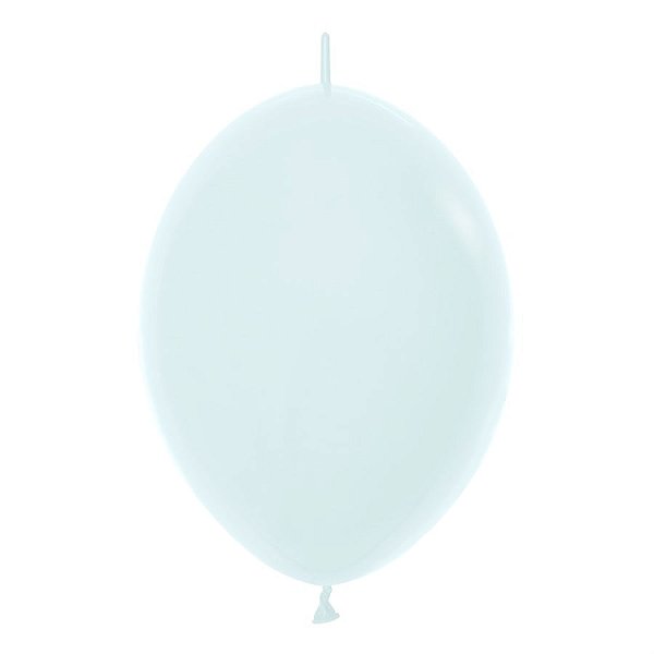 Balão Látex Fashion Branco Lol 12'' / 30cm - 50 Un