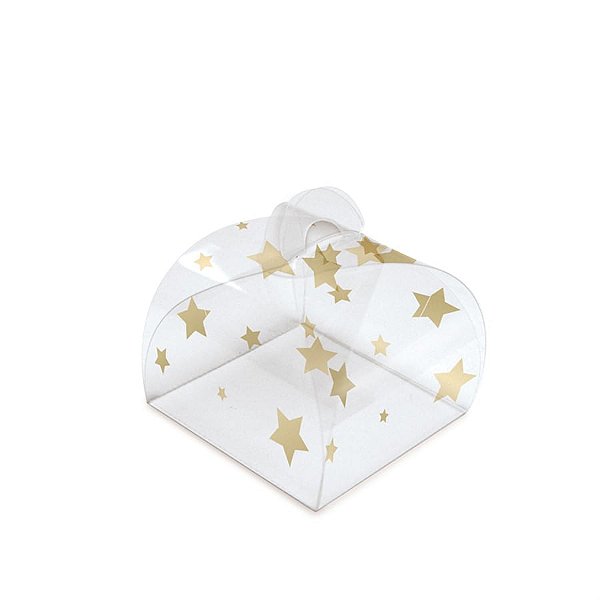 Caixa Bem Casado Valise Estrela Ouro 6,5x6,5x5,5 - 24 Un