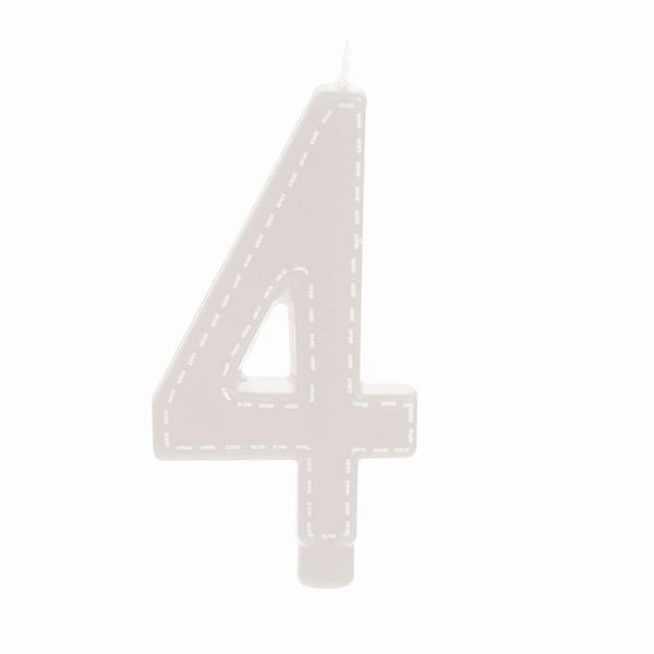 Cromus - Vela Grande n° 4 Branco - 1 unidade