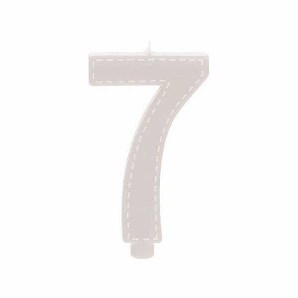 Cromus - Vela Grande n° 7 Branco - 1 unidade