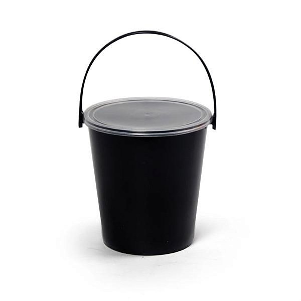 Baldinho Liso Preto 10x11